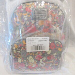 Disney Parks Loungefly 2022 Halloween Mickey & Friends Mini Backpack NEW NWT